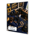 13th Birthday Card for Boys Personalised, Son, Grandson, Nephew,  A5 Size