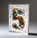 Personalised Birthday Card for Him Men Boys Large A5 Size ANY AGE Relation