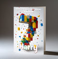 Personalised Birthday Card for Him Men Boys Large A5 Size ANY AGE Relation