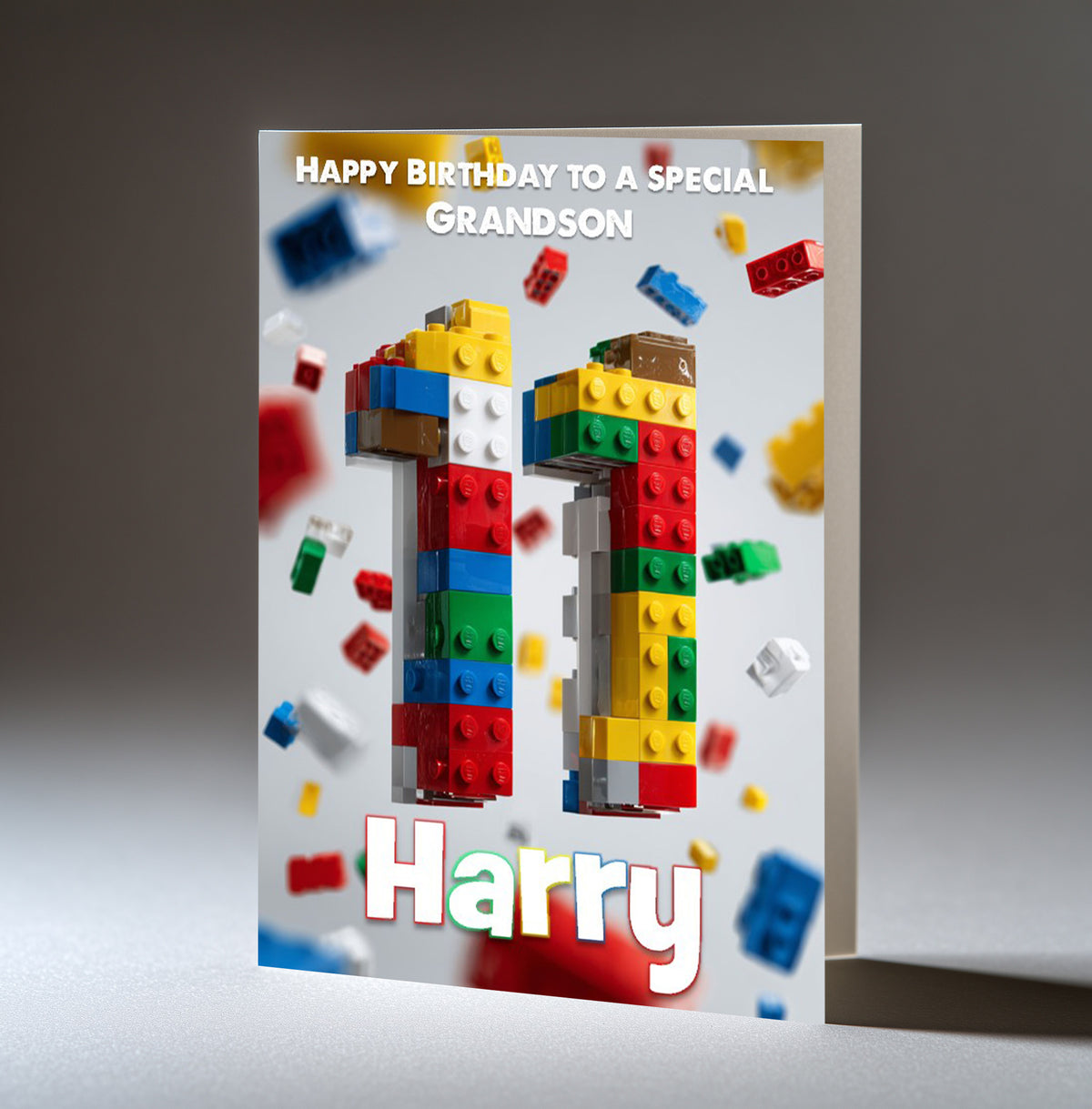 Personalised Birthday Card for Him Men Boys Large A5 Size ANY AGE Relation
