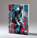 Personalised 13th Birthday Card - Boy Playing Football