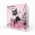 Personalised Christmas Card, Any Name, Any Relation, Granddaughter, Grandson, Daughter, Mum, Sister, Niece, Friend, Cat, Pet,