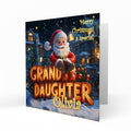Personalised Christmas Card For Granddaughter C471