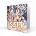 Personalised Christmas Card For Sister C480