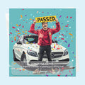 Personalised Congratulations Passed Your Driving Test Card Son, Grandson, Nephew, Friend,