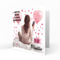 Personalised 12th 13th 14th 15th 16th Birthday Card for Girls, Teenager, Granddaughter Niece Daughter Sister Friend Texting, Mobile Phone
