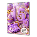 15th Birthday Card For Girls, Daughter, Granddaughter, Niece, Trainers Shoes Girl, Teenager,