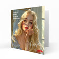 Personalised Birthday Card for Girls Teenager, Daughter, Granddaughter, Sister, Niece, Girl Putting Makeup On 13th, 14th, 15th, 16th, 17th, 18th, 19th