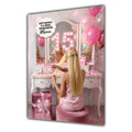 15th Birthday Card Girl Granddaughter Daughter Straighteners Large A5 Size