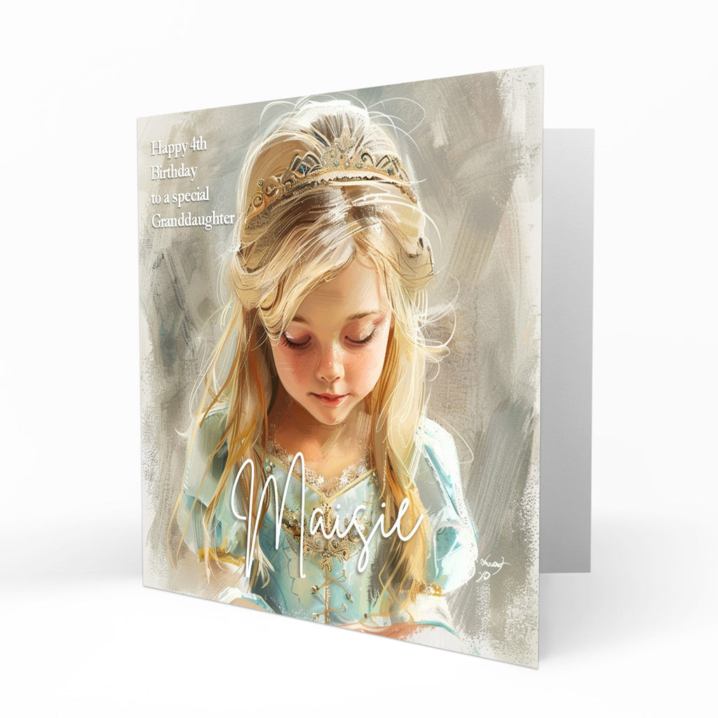 Personalised Birthday Card - Little Princess