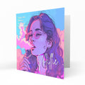 Personalised Birthday Card - Vaping Illustration