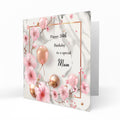Personalised Birthday Card - Birthday Balloons and Flowers