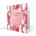 Personalised Birthday Card - Birthday Balloons