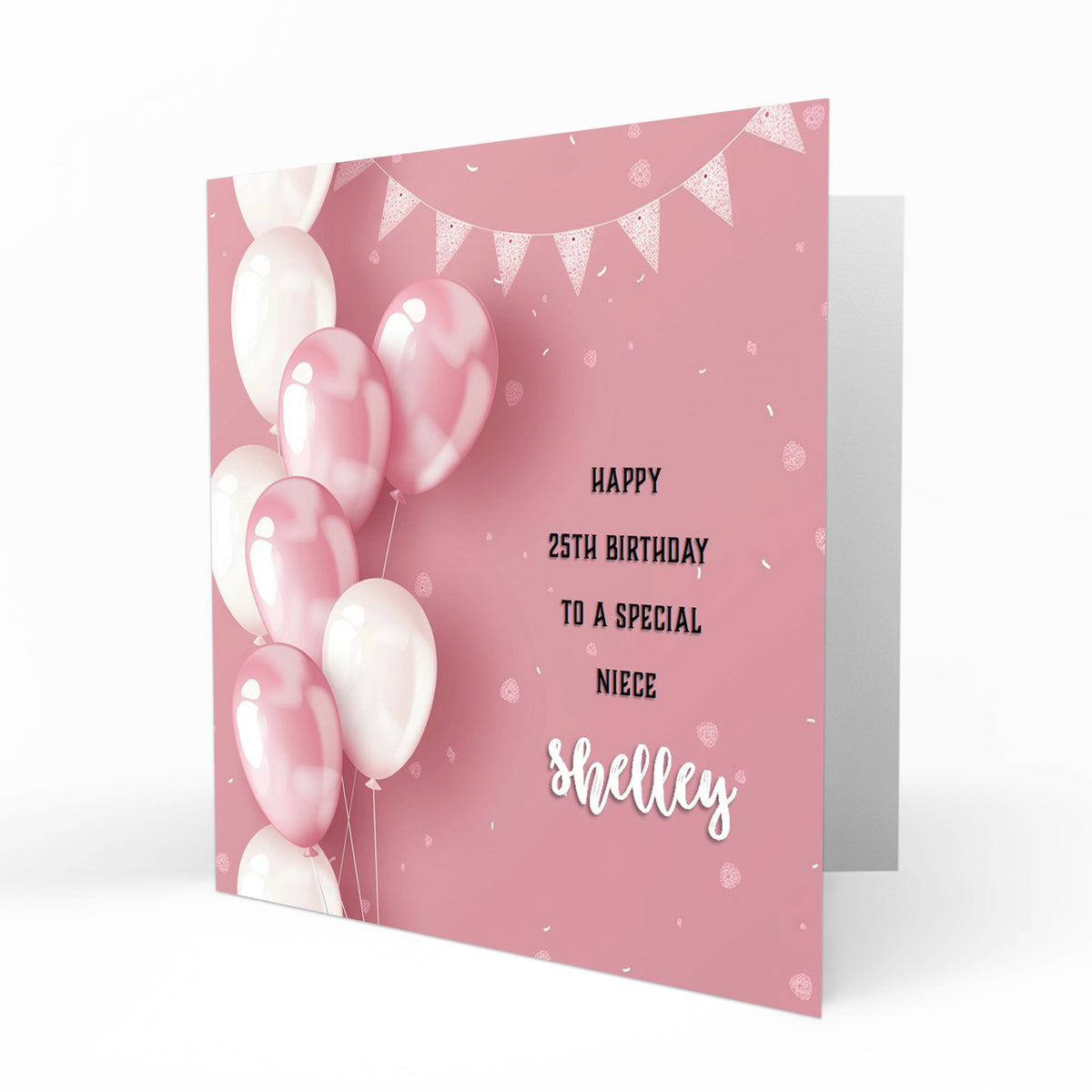 Personalised Birthday Card - Birthday Balloons