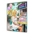15th Birthday Card Girl Granddaughter Daughter Milkshake Large A5 Size