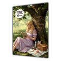 15th Birthday Card Girl Granddaughter Daughter Book Reader Large A5 Size