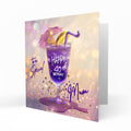 Personalised 40th Birthday Card - Colourful Celebration Drink