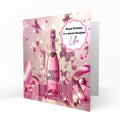 Personalised 30th Birthday Card - Celebration Bottle and Butterflies