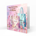 Personalised Birthday Card - Pastel Shopping Bags