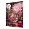 14th Birthday Card Reading Girl Granddaughter Daughter Niece Large A5 Size