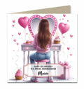 Personalised Birthday Card for Women and Girls, Granddaughter, Niece, Mu, Gran, Sister, Dog, Pet, Toy Poodle