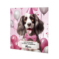 Personalised Birthday Card, Teenager, Granddaughter, Niece, Daughter, Any Name, Any Relation, Any Age, Morning Coffee, Latte, Cute