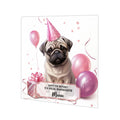 Personalised Birthday Card, Teenager, Granddaughter, Niece, Daughter, Any Name, Any Relation, Any Age, Morning Coffee, Latte, Cute