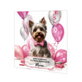 Personalised Birthday Card, Teenager, Granddaughter, Niece, Daughter, Any Name, Any Relation, Any Age, Morning Coffee, Latte, Cute