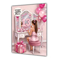 13th Birthday Card Lip Gloss Girl Granddaughter Daughter Large A5 Size