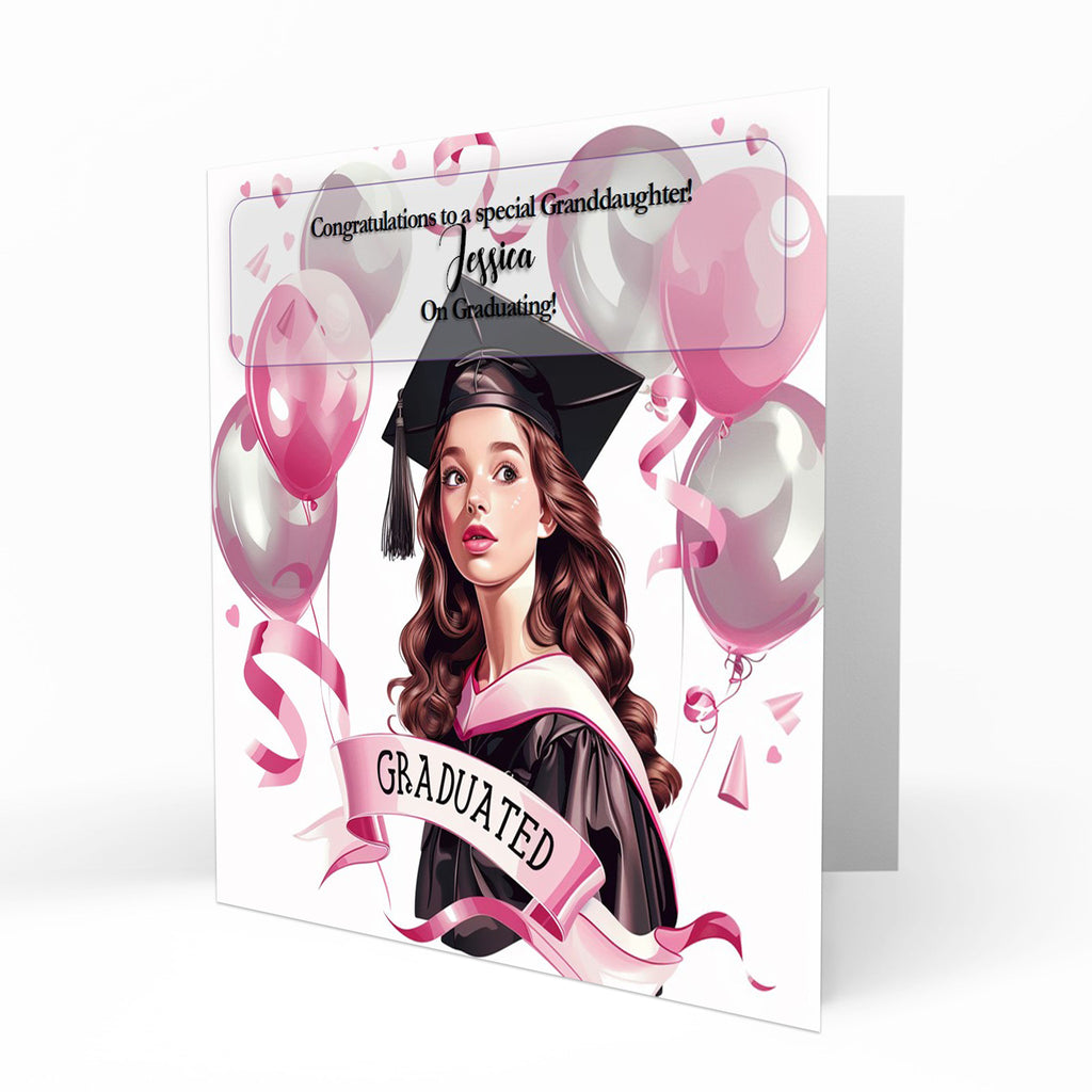 Personalised Graduation Day Card, Congratulations To Daughter, Niece, Sister, Granddaughter