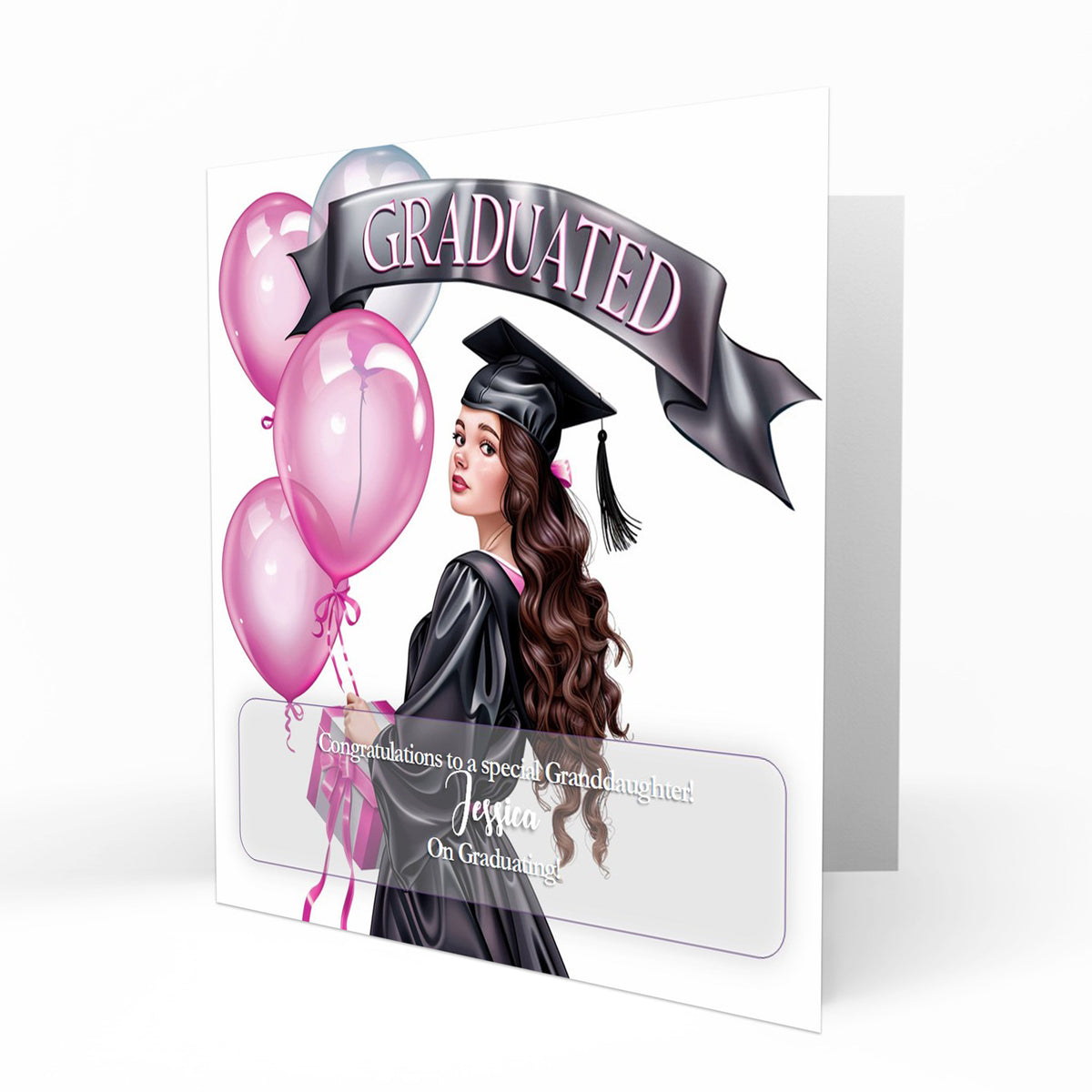 Personalised Graduation Day Card, Congratulations To Daughter, Niece, Sister, Granddaughter