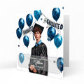 Personalised Graduation Day Card, Congratulations To Son, Nephew, Grandson