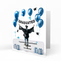 Personalised Graduation Day Card, Congratulations To Son, Nephew, Grandson