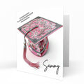 Personalised Graduation Day Card, Congratulations To Daughter, Niece, Sister, Granddaughter Cap