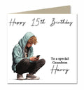 Personalised Birthday Card, Son, Grandson, Brother, Nephew, Mobile, Teenager, 13th 14th 15th