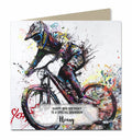 Birthday Card for Grandson, Son, Nephew, Brother, BMX Bike  Personalised