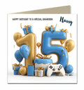 15th Birthday Card for Boys Personalised