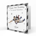 Personalised Birthday Card - Rugby Players