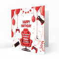 Personalised Birthday Card - Red Gaming Chair