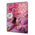 12th Birthday Card Reading Girl, Granddaughter, Daughter,  Large A5 Size