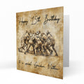 Personalised Birthday Card - Rugby Scrum