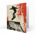Personalised Skateboard Birthday Card, Male, Boys, Son, Grandson, Brother, Nephew, Friend,  Skateboarding