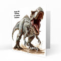Personalised Birthday Card - Dinosaur