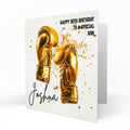 Personalised Birthday Card - Boxing Gloves
