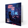 Personalised Birthday Card for Son Gamer, Gaming, Gamepad PS5, PC