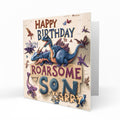 Personalised Birthday Card for Son, Dinosaurs, Jurassic