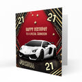 Personalised Birthday Card for Son, Grandson, Nephew, Dad, Car, Supercar