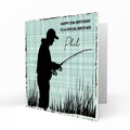 Personalised Birthday Card - Fishing