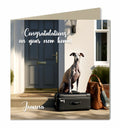 House Warming, Congratulations On Your New Home House Card, Moving, Personalised