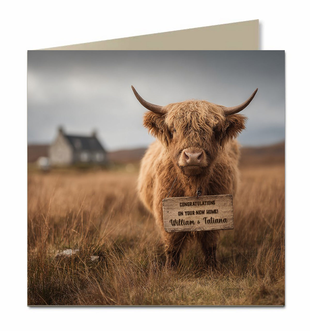 House Warming, Congratulations On Your New Home House Card, Moving, Personalised